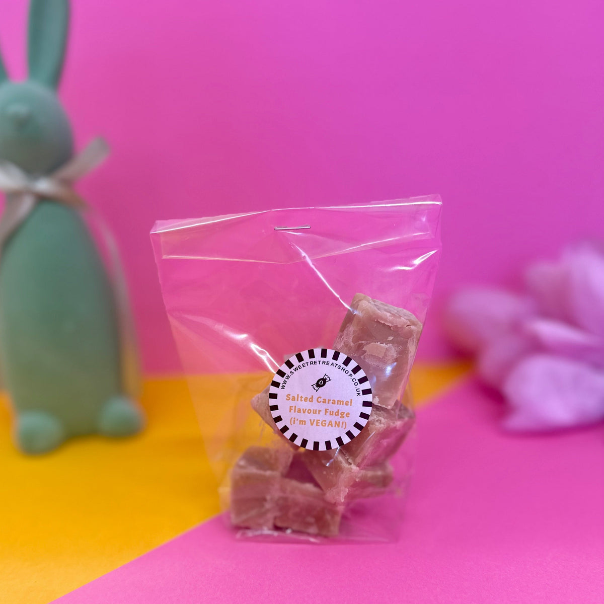 Vegan Salted Caramel Fudge Sweet Retreat Shop
