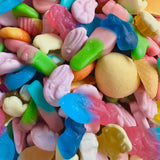 beach holiday theme pick and mix sweets