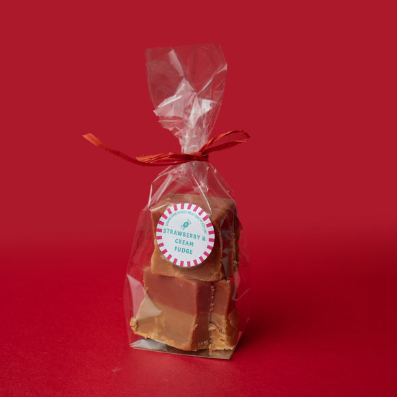 Strawberries & Cream Handmade Fudge
