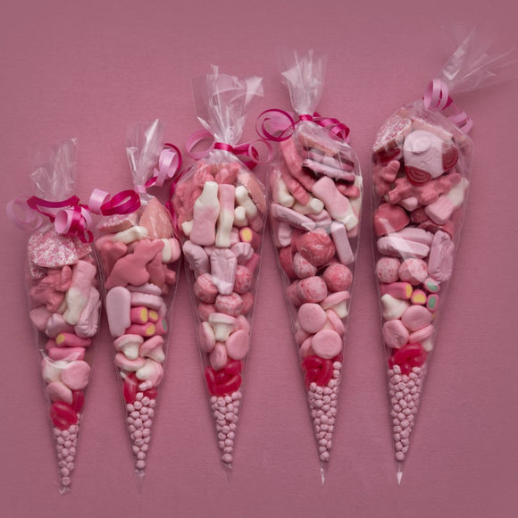Pink Sweet Cones