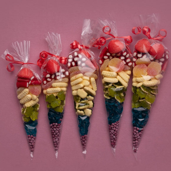 Rainbow Sweet Cones